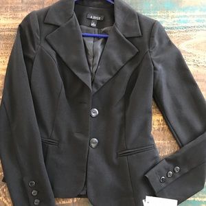 Cute A. Byer Black Jacket NWT